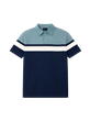 P5011 - Chomba Jersey Rayada Con Bolsillo